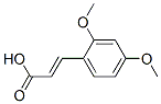 2,4-Dimethoxycinnamic acid Structure,6972-61-8Structure