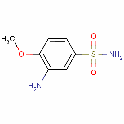 3-Amino-4-methoxybenzenesulfonamide Structure,6973-08-6Structure