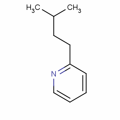 Pyridine, 2-(3-methylbutyl)- Structure,6973-66-6Structure