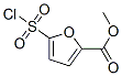 Methyl 5-(chlorosulfonyl)-2-furoate Structure,69816-05-3Structure