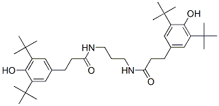 N,N’-Propane-1,3-diylbis[3-(3,5-di-tert-butyl-4-hydroxyphenyl)propionamide] Structure,69851-61-2Structure