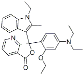 7-(4-(Diethylamino)-2-ethoxyphenyl)-7-(1-ethyl-2-methyl-1h-indol-3-yl)furo[3,4-b]pyridin-5(7h)-one Structure,69898-40-4Structure