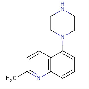 2-Methyl-5-piperazin-1-yl-quinoline Structure,698981-81-6Structure