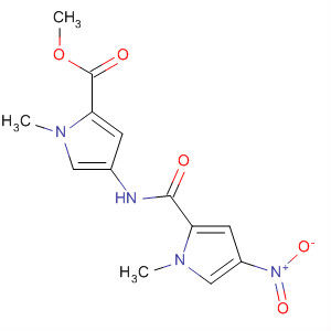 Methyl 1-methyl-4-(1-methyl-4-nitropyrrole-2-carboxamido)pyrrole-2-carboxylate Structure,69910-20-9Structure