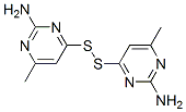 4,4-Bis(2-amino-6-methylpyrimidyl) disulfide Structure,69945-13-7Structure