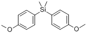 Bis(4-methoxyphenyl)dimethylsilane Structure,69983-36-4Structure