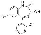 3-Hydroxyphenazepam Structure,70030-11-4Structure