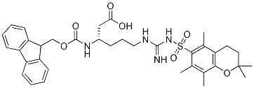 Fmoc-l-beta-homoarginine(pmc) Structure,700377-76-0Structure