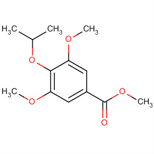 4-Isopropoxy-3,5-dimethoxy-benzoic acid methyl ester Structure,700804-10-0Structure