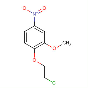 1-(2-Chloro-ethoxy)-2-methoxy-4-nitro-benzene Structure,700804-20-2Structure