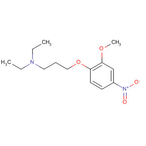 Diethyl-[3-(2-methoxy-4-nitro-phenoxy)-propyl]-amine Structure,700804-26-8Structure