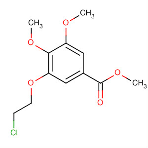 3-(2-Chloro-ethoxy)-4,5-dimethoxy-benzoic acid methyl ester Structure,700804-48-4Structure