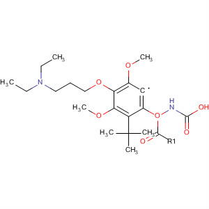 [4-(3-Diethylamino-propoxy)-3,5-dimethoxy-phenyl]-carbamic acid tert-butyl ester Structure,700804-53-1Structure