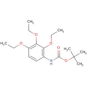 (2,3,4-Triethoxy-phenyl)-carbamic acid tert-butyl ester Structure,700804-57-5Structure