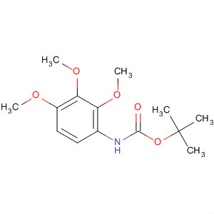 (2,3,4-Trimethoxy-phenyl)-carbamic acid tert-butyl ester Structure,700804-59-7Structure