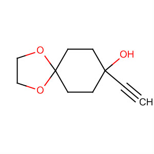 4-Ethynyl-4-hydroxyl-1-cyclohexanone ethylene acetal Structure,70097-74-4Structure