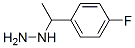 Hydrazine, [1-(4-fluorophenyl)ethyl]- Structure,701-48-4Structure