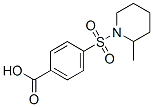 4-[(2-Methylpiperidin-1-yl)sulfonyl]benzoic acid Structure,70111-45-4Structure