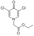 Ethyl 2-(3,5-dichloro-4-oxo-1,4-dihydropyridin-1-yl)acetate Structure,70149-51-8Structure