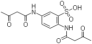 2,5-Bis[(1,3-dioxobutyl)amino]benzenesulfonic acid Structure,70185-87-4Structure