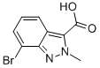 7-Bromo-2-methyl-2H-indazole-3-carboxylic acid Structure,701910-30-7Structure