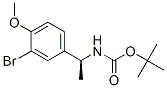 tert-butyl [(1s)-1-(3-bromo-4-methoxyphenyl)ethyl]carbamate Structure,701939-09-5Structure