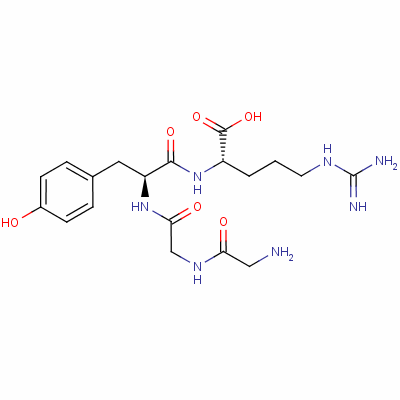 Gly-gly-tyr-arg Structure,70195-20-9Structure