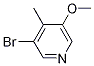 3-Bromo-5-methoxy-4-methylpyridine Structure,70201-49-9Structure