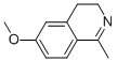 6-Methoxy-1-methyl-3,4-dihydroisoquinoline Structure,70241-06-4Structure