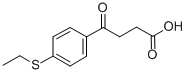 4-(4-Ethylthiophenyl)-4-oxobutyric acid Structure,7028-68-4Structure