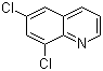 6,8-Dichloroquinoline Structure,703-66-2Structure