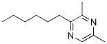 2-Hexyl-3,5-dimethylpyrazine Structure,70303-40-1Structure