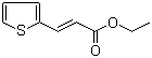 (E)-ethyl3-(2-thienyl)acrylate Structure,70326-81-7Structure