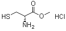 Methyl 2-amino-3-mercaptopropanoate hydrochloride Structure,70361-61-4Structure