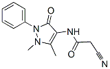 2-Cyano-n-(1,5-dimethyl-3-oxo-2-phenyl-2,3-dihydro-1H-pyrazol-4-yl)-acetamide Structure,70373-49-8Structure