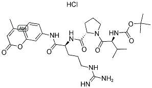 Boc-val-pro-arg-amc·hcl Structure,70375-24-5Structure