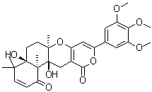 Territrem b Structure,70407-20-4Structure