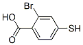 2-Bromo-4-mercaptobenzoic acid Structure,7041-50-1Structure