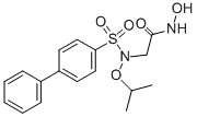 N-hydroxy-2-(n-isopropoxybiphenyl-4-ylsulfonamido)acetamide Structure,704888-90-4Structure