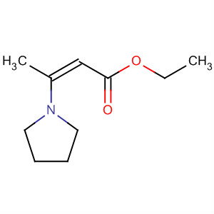 (Z)-ethyl 3-(pyrrolidin-1-yl)but-2-enoate Structure,70526-06-6Structure