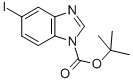 Tert-butyl 5-iodo-1h-benzo[d]imidazole-1-carboxylate Structure,705262-62-0Structure