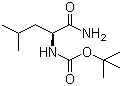 (S)-tert-butyl 1-amino-4-methyl-1-oxopentan-2-ylcarbamate Structure,70533-96-9Structure