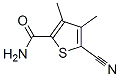 5-Cyano-3,4-dimethylthiophene-2-carboxamide Structure,70541-97-8Structure