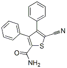 5-Cyano-3,4-diphenylthiophene-2-carboxamide Structure,70541-98-9Structure