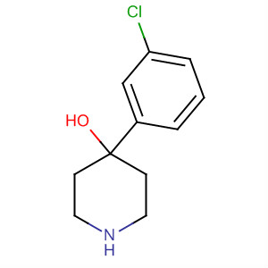 4-(3-Chlorophenyl)piperidin-4-ol Structure,70558-16-6Structure