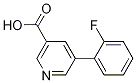 5-(2-Fluorophenyl)-3-pyridinecarboxylic acid Structure,705961-96-2Structure