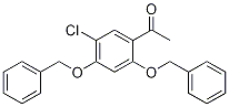 1-(2,4-Bis(benzyloxy)-5-chlorophenyl)ethanone Structure,705963-54-8Structure