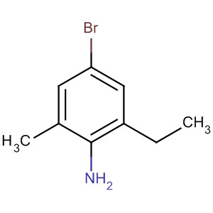 4-Bromo-2-ethyl-6-methylbenzenamine Structure,70598-49-1Structure