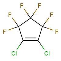 1,2-Dichlorohexafluorocyclopentene Structure,706-79-6Structure