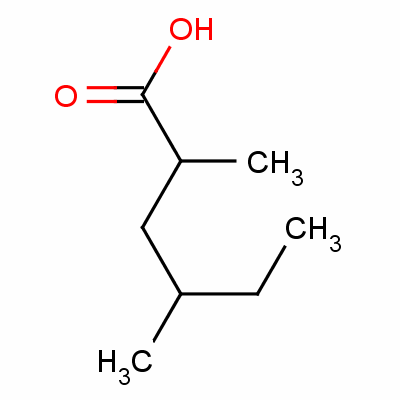 2,4-Dimethylhexanoic acid Structure,70621-82-8Structure